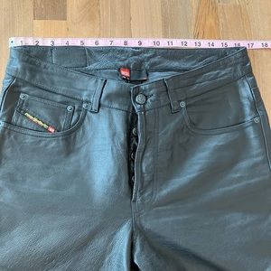 Diesel Leather jeans